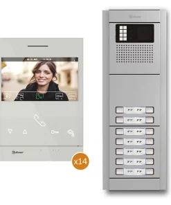 KIT COMUNITARIO DE VIDEO PARA 14 VIVIENDAS N5214/ART 4 LITE 14P 12405214 GOLMAR