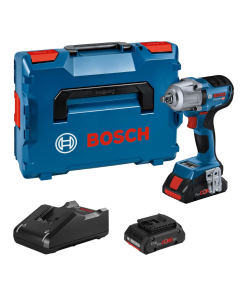 Atornillador Impacto Bosch GDS 18V-450 HC con 2 baterias 4.0 Procore