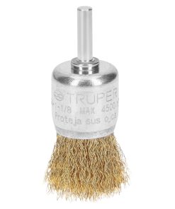 Carda de copa 1-1/8″ alambre grueso para taladro, Truper COM-1-1/8 11596