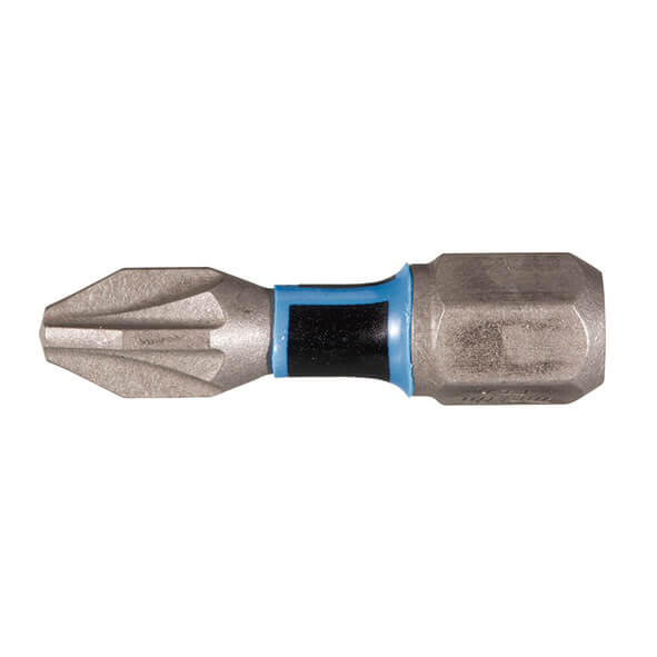 PUNTA POZIDRIV Pz2 x 25mm.2u.Impact PREMIER Makita E-03171