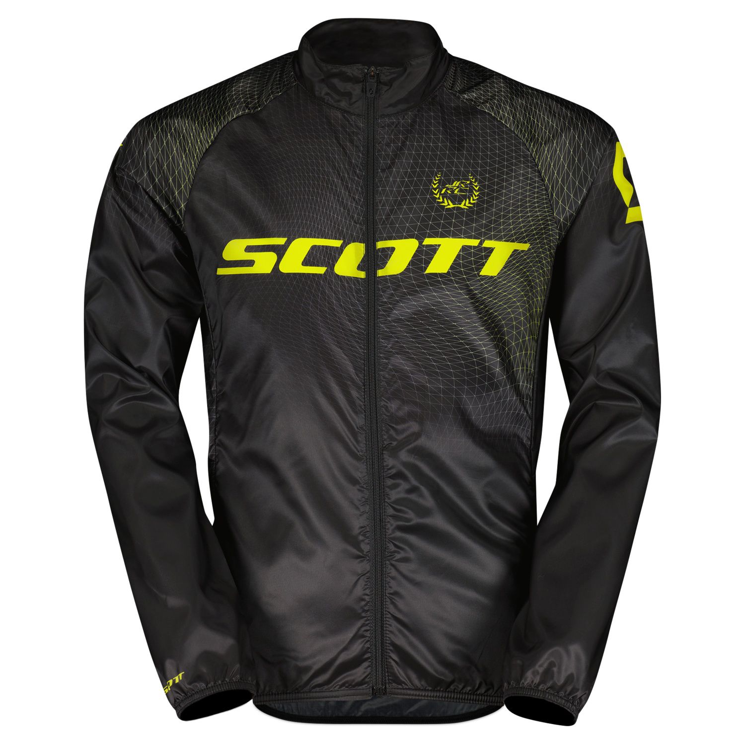 JRS RC PRO WB NEGRA / AMARILLA CHAQUETA IMPERMEABLE CORTAVIENTOS SCOTT JUNIOR 403968 - Image 3