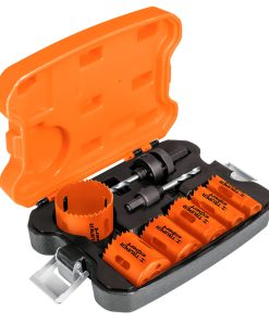 Juego de 6 brocasierras bimetálicas y 2 mandriles, Expert Truper KITB-6 15405