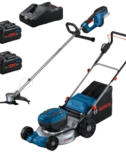 Kit Cortacésped Bosch GRA 18V2-46 + Desbrozadora GFR 18V-23 + 2 ProCore 8 AH + Gal 18v160