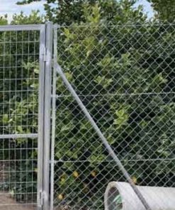 Poste arranque 1,25 metros galvanizado