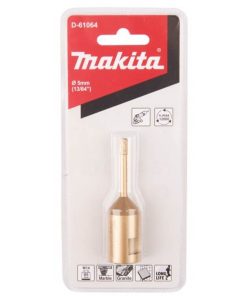Corona diamantada 5mm P/PORCELANATO GRANITO MARMOL Para ESMERIL Makita D-61064
