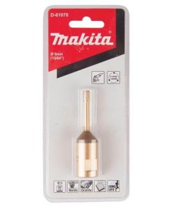 Corona diamantada 6mm P/PORCELANATO GRANITO MARMOL Para ESMERIL Makita D-61070