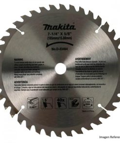 Disco de sierra para aluminio 10 1/4″ x 25.4mm 70 dientes (reductor 5/8″) D-73140 Makita