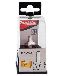 Fresa vastago 1/4″ para panel puerta 1/4″ 2F-Altura 1/2″ Makita D-49622