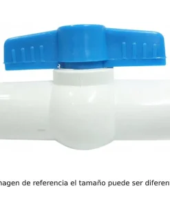 LLAVE BOLA PVC 4″ LISA