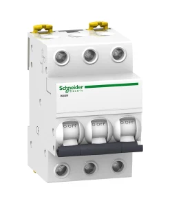 INTERRUPTOR AUTOMÁTICO MAGNETOTERMICO iK60N 3P 25A CURVA C A9K17325 SCHNEIDER