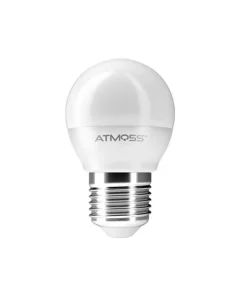 LÁMPARA MINIESFÉRICA LED G45 E27 6W 3200K BLED-206 ATMOSS