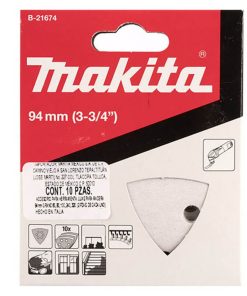 Lija Delta Blanco Grano 60 x 10u 6 ORIFICIOS MADERA PINTADA Makita B-21680