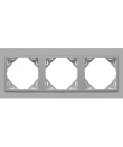 MARCO TRIPLE MECANISMO ALUMINIO/ALUMINIO 90930 TAA EFAPEL