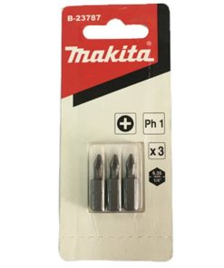 Punta philllips Ph1 x 25mm.3u. Makita B-23787