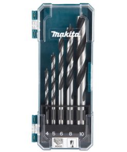 Set de brocas para madera 4-5-6-8-10mm 5u D-72861 Makita