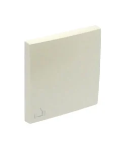 TECLA SIMPLE CON SIMBOLO CAMPANA LOGUS 90 PERLA