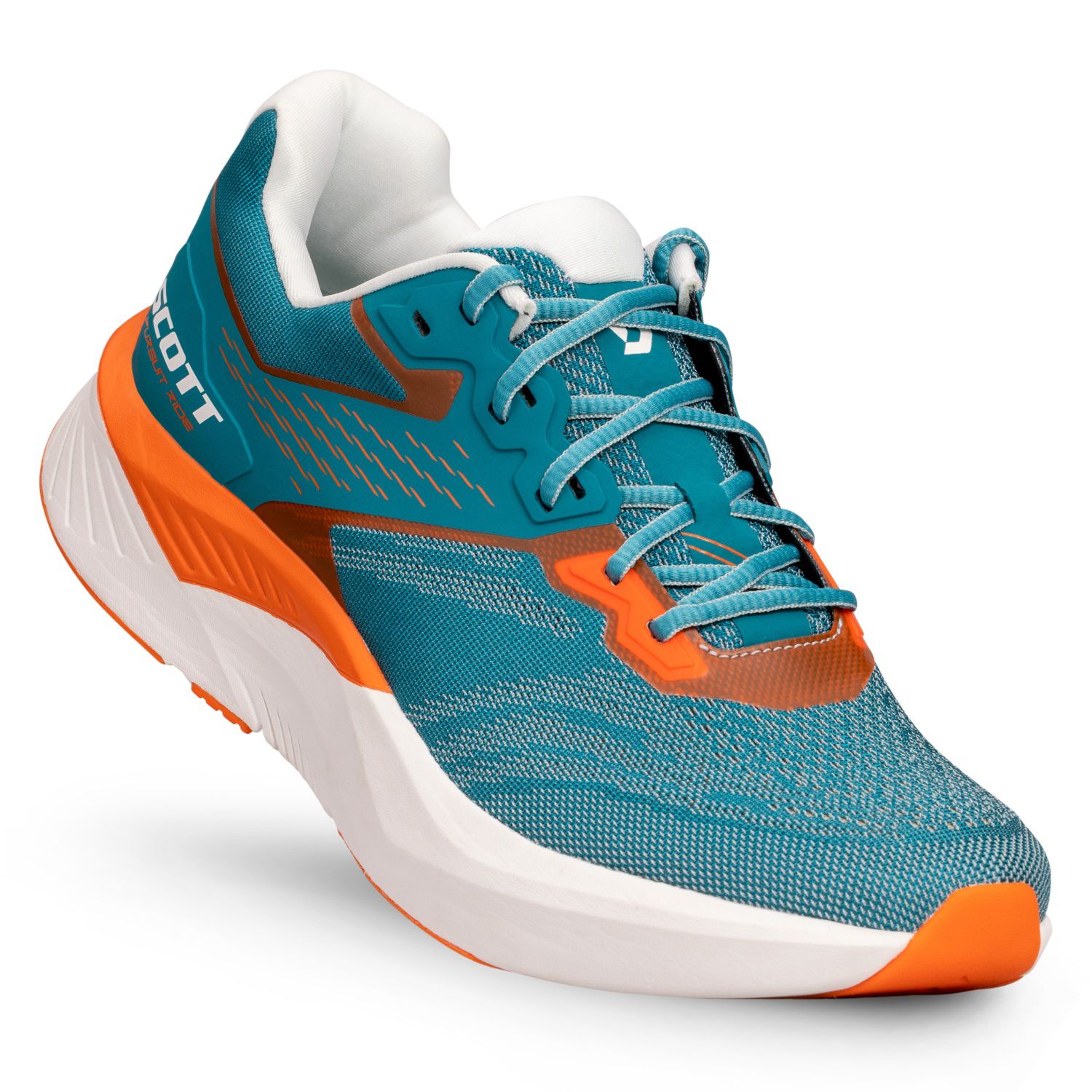 PURSUIT RIDE VERDE MINERAL / NARANJA GLOW ZAPATILLAS SCOTT RUNNING ASFALTO 411075 - Image 3