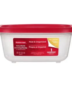 Recipiente rectangular Rubbermaid EasyStore Mediano 5.26 Tazas