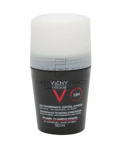 Vichy Homme Desodorante Antitranspirante 72H Roll On 50Ml
