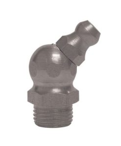 Umeta-1221109-100 Engrasadores hidráulicos 45º DIN 71412 tipo H2 (R.M10x1,0 x L.25 x Ø11 inox)