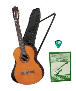 Yamaha C70 Combo Guitarra Acustica Accesorios Natural
