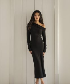 VESTIDO PUNTO ASIMETRICO