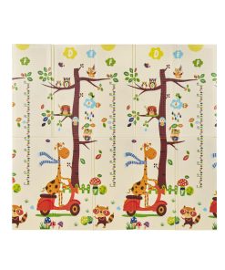 ALFOMBRA DE JUEGO TRENDY ZEBRA/JIRAFA 180X200CM