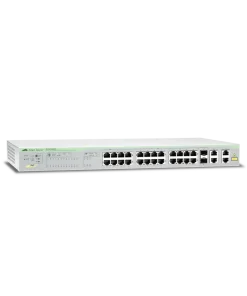 WebSmart Switch, 24 puertos PoE+ 10/100 Mbps + 2 puertos 10/100/1000