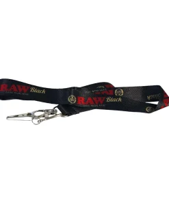 Colgante Raw Lanyard – Negro