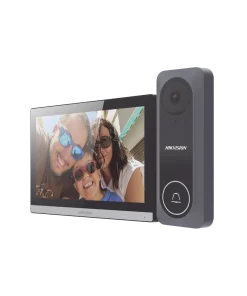 Kit de Videoportero TurboHD con Pantalla LCD a Color de 7″ / Frente de Calle para Exterior de Policarbonato / 720p (1 Megapíxel )130° de Visión (Gran Angular)
