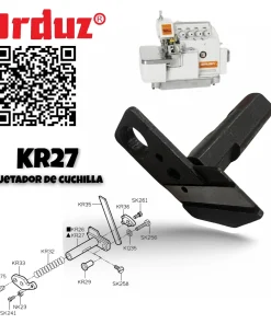 KR27 SUJETADOR CUCHILLA INFERIOR FILETEADORA 757