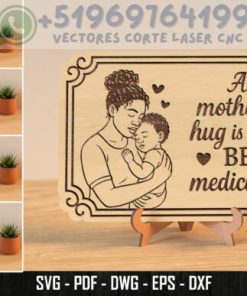 💖 Carteles Láser “Amor de Madre” – Pack de Citas Inspiradoras