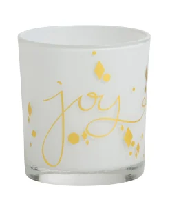 Joy,Noel, Cheer Vaso Votiva Joy