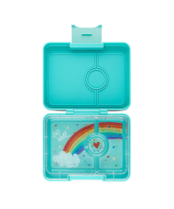 FIAMBRERA YUMBOX/3 TROPICAL AQUA/RAINBOW TRAY