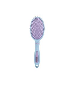 Bio Oval Pastel Colour · Cepillo 100% Biodegradable De Fibra De Trigo · Azul