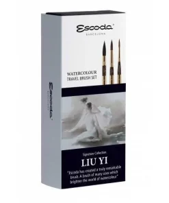 ESCODA LIU YI 8614. Estuche 3 pinceles