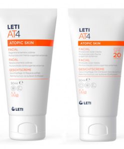 LetiAT4 Piel Atópica Pack Crema Facial 50ml + Crema Facial SPF20 50ml